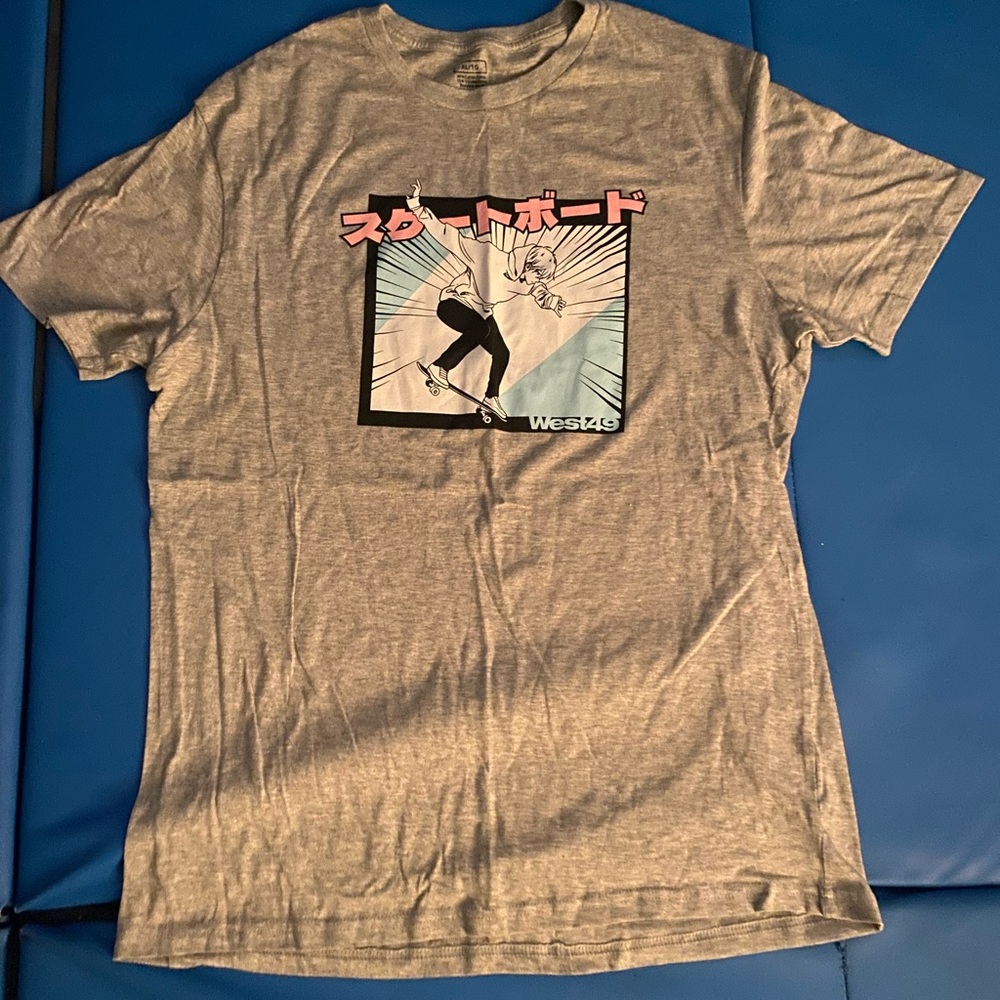 West-49 skateboarding T-Shirt. Men’s XL